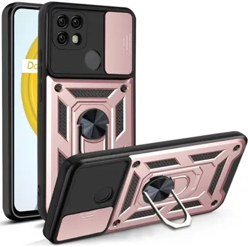 Pouzdro na tablet VSECHNONAMOBIL 39682 RING Ochranný obal pro Realme C21 / C11 2021 růžový