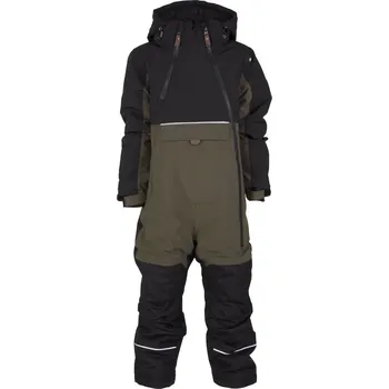 Chlapecká zimní kombinéza LINDBERG SWEDEN DĚTSKÁ ZIMNÍ KOMBINÉZA LINDBERG SWEDEN, ANORAK JUNIOR 15 000 MM, WALNUT Velikost: 100
