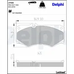 Sada brzdových destiček, kotoučová brzda Delphi LP468