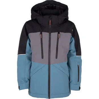 LINDBERG SWEDEN DĚTSKÁ ZIMNÍ BUNDA LINDBERG SWEDEN, ALPINE 15 000 MM, BLACK / TURQ Velikost: 150