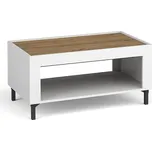 Dolmar Konferenční stolek Mossa MO9 Provedení - vyberte: Dub whisky + bílý mat