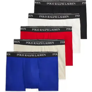 Boxerky Boxerky Polo Ralph Lauren 5-pack pánské, více barev, 714864292 modrá 05A, vel. L