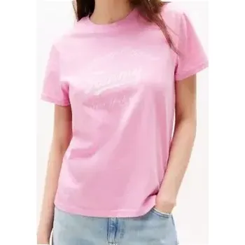 Dámské tričko Tommy Jeans tričko, M (Dámské tričko Tommy Hilfiger doprava zdarma)