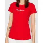 Pepe Jeans červené tričko, S (Triko v červené barvě značky Pepe Jeans)