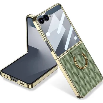 GKK 121474 GKK NIKKI Kryt s držákem Samsung Galaxy Z Flip7 5G světle zelený
