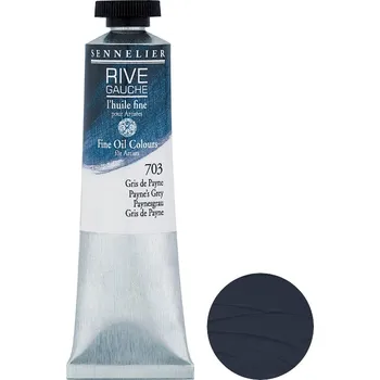 Olejová barva Sennelier Olej Rive Gauche 40 ml 703 Payne's Grey Sennelier
