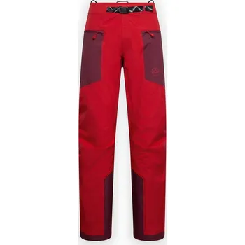 Pánské kalhoty pánské horolezecké kalhoty LA SPORTIVA Alpine Guide GTX Performance Pants M Mountain Red / Redwood - L