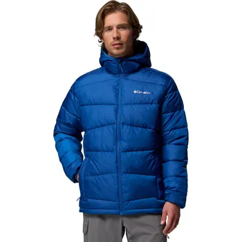 Pánská Zimní prošívaná bunda COLUMBIA FIVEMILE BUTTE II HOODED JACKET 2086912433 – Modrá L