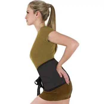 Ovčíno ledvinový pás z ovčího rouna - grafitový