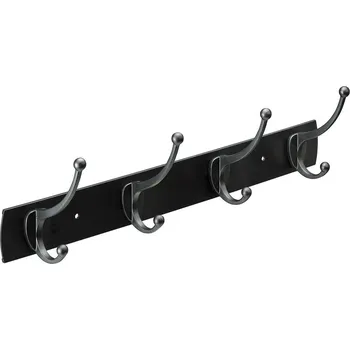 Hettich Modern Věšáková lišta, 435 × 80 × 110 mm, hliník 9311431