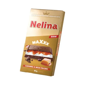 Čokoláda Nelly Chocolates Nelina Čokoláda Premium karamel 85g