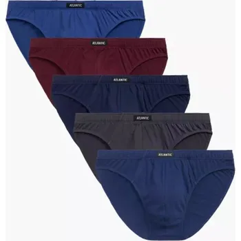 Slipy Kalhotky Atlantic 5SMP-002 A'5 S-2XL modrozelená XXL