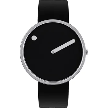 Hodinky Picto 43370-0120S Black Silicone 40mm 5ATM