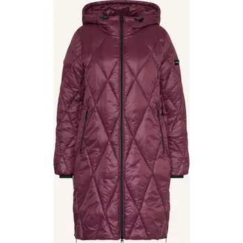 Dámský kabát Frieda & Freddies Dámský Prošívaný Kabát Idef, tmavě fialová, 36