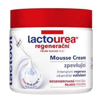 Pleťový krém Lactovit Lactourea Mousse Cream hydratační pěnový krém 400 ml