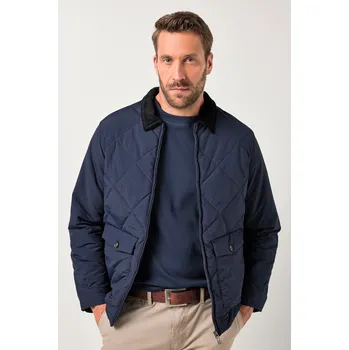 JP-Aware, Plus size Funkční prošívaná bunda JP AWARE, udržitelná, bluzon, s recyklovanými materiály, do 7XL pro plnoštíhlé nadměrná velikost, 842790130-1455, modrý, 6XL, Plus size oblečení, Oblečení pro vysoké muže, Nadměrné velikosti, Oblečení pro plnošt