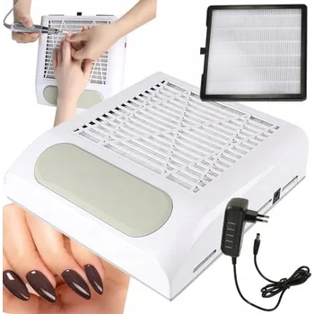 Kosmetika VK27364 Odsávačka prachu na nehty 80 W bílá