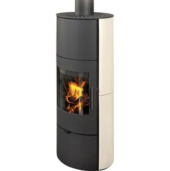 Krbová kamna Romotop EVORA H - keramika 61660 Jogurtová