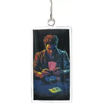 Přívěsek Aljančič Hráč Miniartion bílé zlato