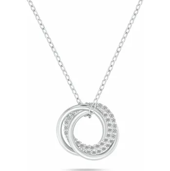 Náhrdelník Brilio Silver Elegantní stříbrný náhrdelník pro ženy Kruhy NCL168W + 2 měsíce na vrácení zboží