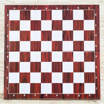 Šachy Skládací šachovnice; vzor javor