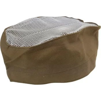 Klobouk ARMÁDNÍ ORIGINÁL AČR Lodička kuchařská s bílou síťovinou AČR khaki originál Velikost: 56-57