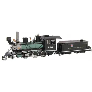 Hračka 3D puzzle Metal Earth 3D puzzle Wild West: 2-6-0 Lokomotiva