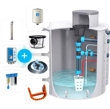 nádrž Plastino Sestava k obetonování 12m3 nádrž k zalévání a splachování WC