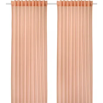 Hilja záclony 1 pár oranžové 145x250 cm