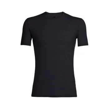 Icebreaker Mens Anatomica SS Crewe, Black