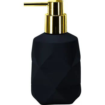 koupelnové doplňky Golden Crackle - Black, dávkovač