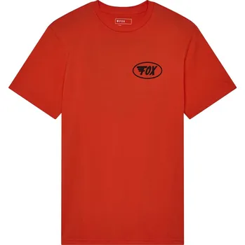 Pánské tričko Pánské triko FOX Fox Wing Ss Prem Tee Blood Orange - L