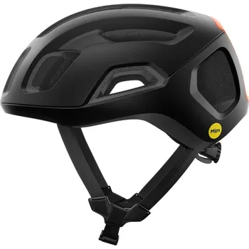 Motodoplněk Cyklistická helma POC Ventral Air MIPS 2025, Uranium Black Fluorescent Orange Matt, PC108708872 L (56-61cm)