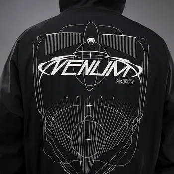 Pánská bunda Pánská bunda Venum Eclipse Track Jacket - Black/Ivory Velikost: XL