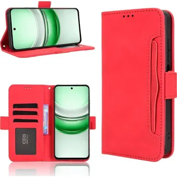 Pouzdro na tablet VSECHNONAMOBIL 121420 SLOT Peněženkový obal pro Realme C71 červený