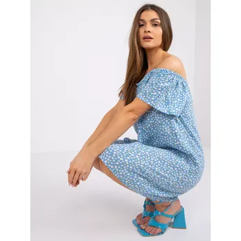 Dámské šaty Dámské šaty D73771M30145H světle modré - FPrice M