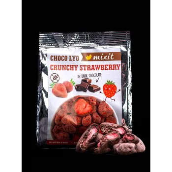 Mixit Křupavé jahody v čokoládě do kapsy 60 g