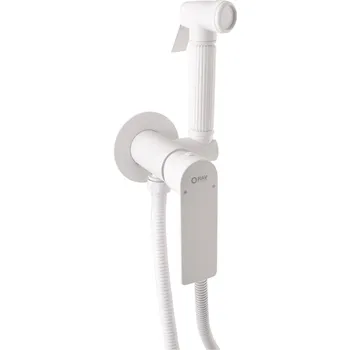 Vodovodní baterie VLTAVA - Bidetová baterie podomítková, Bílá - matná VT443/1BMAT, RAV Slezák