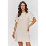 Denní šaty M875 béžové - Makadamia 36/38