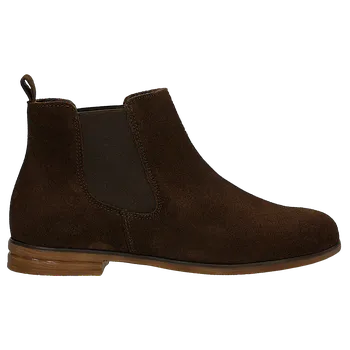 Dámské polobotky Tmavě Hnědé Dámské Kotníčkové Boty Wojas 950372 39