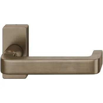 Dveřní kování FSB Rámová klika 09 1134 přídržná pružina B rozeta hranatá bronz