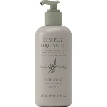 Simply Organic Everyday Hair & Scalp Rinse univerzální kondicionační péče s vyrovnávajícím účinkem 251 ml + Prodloužená možnost vrácení zboží do 30 dnů.