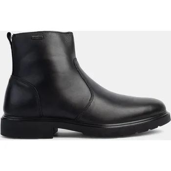 Pánská zimní obuv Baťa pánská zimní kotníková formální kožená obuv černé, vel. 46