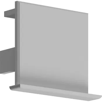 Příslušenství pro LED osvětlení Záslepka KLUŚ LOKOM-DOT pro LED hliníkové profily šedá, PETG