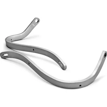 Chránič ruky pro motocykl Kovová výztuha pro kryty páček GLADIATOR EASY, RTECH (stříbrná)