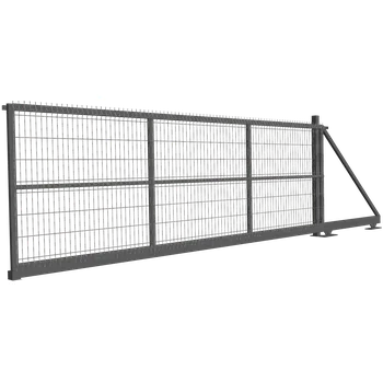 brána Samonosná posuvná brána 900.104.115 400 x 160 cm pozink