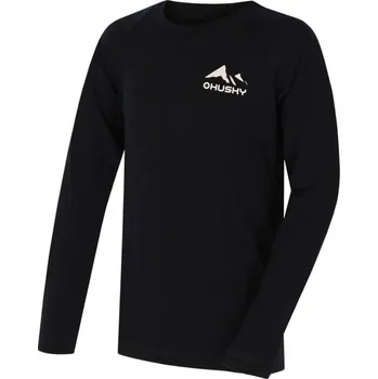 Husky Dětské merino termoprádlo Merbo K black