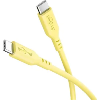 Datový kabel Kabel GOOBAY 77742 USB-C/USB-C 1,5m Yellow