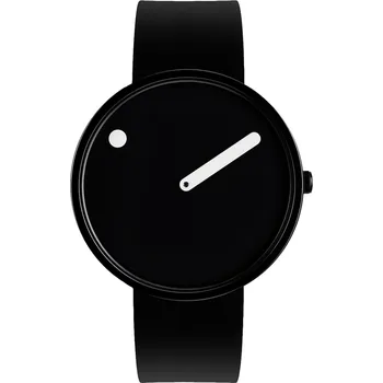 Hodinky Picto 43361-0120B Black Silicone 40mm 5ATM