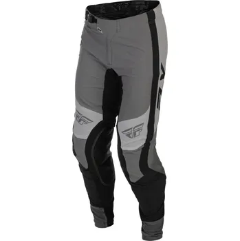 Moto kalhoty kalhoty LITE, FLY RACING - USA 2026 (šedá/černá, vel. 30)